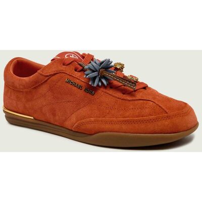 Michael Kors Sneakersy NOLAN zamsz pomarańczowy 39 Michael Kors Sneakersy NOLAN zamsz pomarańczowy 39