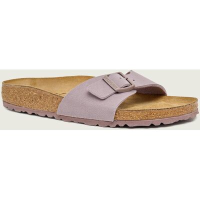Birkenstock Klapki Madrid narrow fit z dodatkiem skóry fioletowy 37 Birkenstock Klapki Madrid narrow fit z dodatkiem skóry fioletowy 37