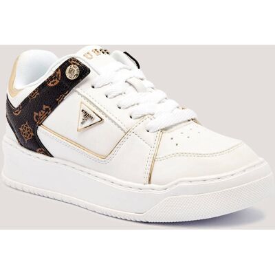Guess Sneakersy DELOVE biały 41 Guess Sneakersy DELOVE biały 41