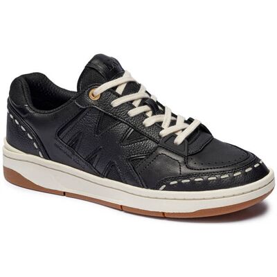Michael Kors Skórzane sneakersy Rebel czarny 38,5 Michael Kors Skórzane sneakersy Rebel czarny 38,5