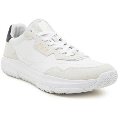 Polo Ralph Lauren Skórzane sneakersy Spa Racer100 beżowy 44 Polo Ralph Lauren Skórzane sneakersy Spa Racer100 beżowy 44