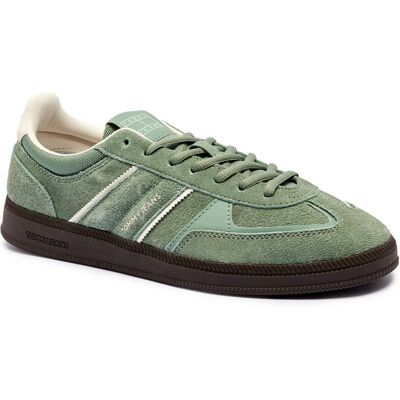 Tommy Jeans Sneakersy GREENWICH EDGE zamsz zielony 41 Tommy Jeans Sneakersy GREENWICH EDGE zamsz zielony 41