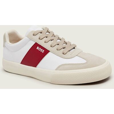 Boss BLACK Sneakersy Aiden_Tenn_sdnypu zamsz biały 45 Boss BLACK Sneakersy Aiden_Tenn_sdnypu zamsz biały 45