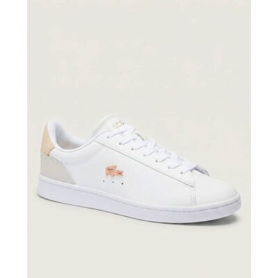 Lacoste Skórzane sneakersy Carnaby biały 37 Lacoste Skórzane sneakersy Carnaby biały 37