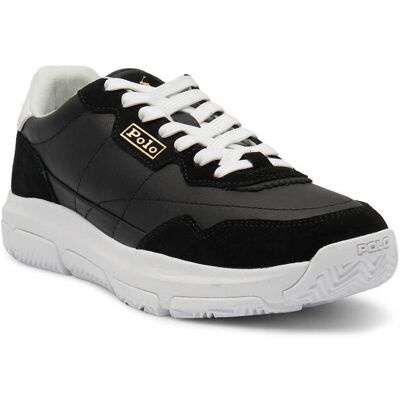 Polo Ralph Lauren Skórzane sneakersy czarny 44 Polo Ralph Lauren Skórzane sneakersy czarny 44