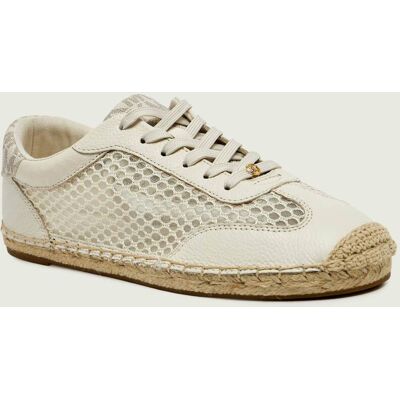 Michael Kors Skórzane sneakersy Ollie ecru 38,5 Michael Kors Skórzane sneakersy Ollie ecru 38,5