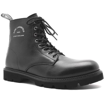 Karl Lagerfeld Skórzane buty czarny 40 Karl Lagerfeld Skórzane buty czarny 40