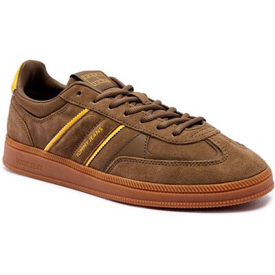 Tommy Jeans Sneakersy GREENWICH EDGE zamsz brązowy 44 Tommy Jeans Sneakersy GREENWICH EDGE zamsz brązowy 44