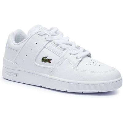 Lacoste Skórzane sneakersy biały 37 Lacoste Skórzane sneakersy biały 37