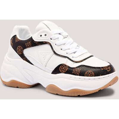 Guess Sneakersy HAPYY3 biały 39 Guess Sneakersy HAPYY3 biały 39