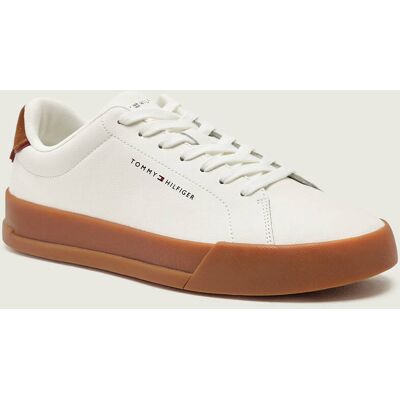 Tommy Hilfiger Skórzane sneakersy biały 41 Tommy Hilfiger Skórzane sneakersy biały 41