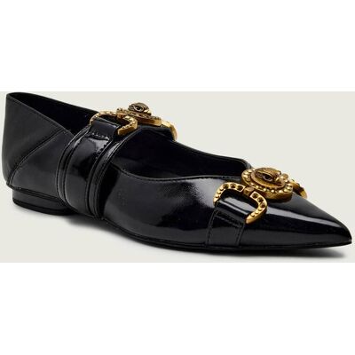 Kurt Geiger Skórzane baleriny Mansion Point Mary Jane czarny 37 Kurt Geiger Skórzane baleriny Mansion Point Mary Jane czarny 37