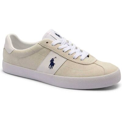 Polo Ralph Lauren Sneakersy zamsz ecru 44 Polo Ralph Lauren Sneakersy zamsz ecru 44
