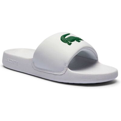 Lacoste Klapki biały 37 Lacoste Klapki biały 37