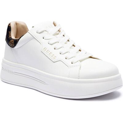 Guess Skórzane sneakersy WINNIE biały 36 Guess Skórzane sneakersy WINNIE biały 36