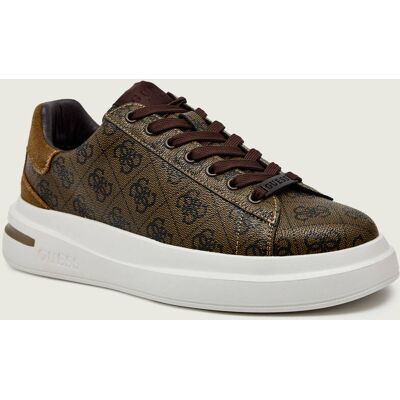Guess Sneakersy ELBA zamsz brązowy 41 Guess Sneakersy ELBA zamsz brązowy 41