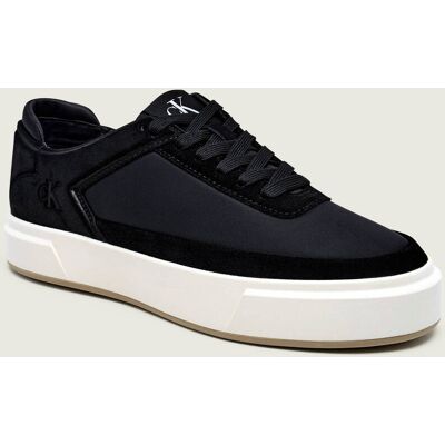Calvin Klein Sneakersy CUPSOLE zamsz czarny 44 Calvin Klein Sneakersy CUPSOLE zamsz czarny 44