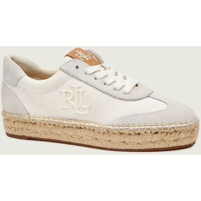 Polo Ralph Lauren LAUREN RALPH LAUREN Sneakersy LUIZE z dodatkiem skóry biały 38 Polo Ralph Lauren LAUREN RALPH LAUREN Sneakersy LUIZE z dodatkiem skóry biały 38