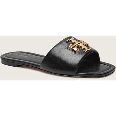 TORY BURCH Skórzane klapki ELEANOR czarny 37,5 TORY BURCH Skórzane klapki ELEANOR czarny 37,5