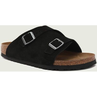 Birkenstock Klapki Zürich VL narrow fit czarny 39 Birkenstock Klapki Zürich VL narrow fit czarny 39