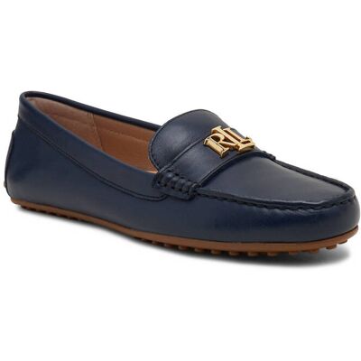 Polo Ralph Lauren LAUREN RALPH LAUREN Skórzane mokasyny BARNSBURY granatowy 39 Polo Ralph Lauren LAUREN RALPH LAUREN Skórzane mokasyny BARNSBURY granatowy 39