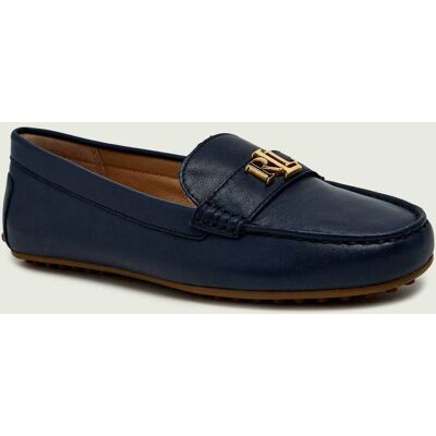 Polo Ralph Lauren LAUREN RALPH LAUREN Skórzane mokasyny BARNSBURY granatowy 38 Polo Ralph Lauren LAUREN RALPH LAUREN Skórzane mokasyny BARNSBURY granatowy 38