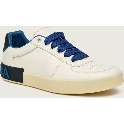 Dolce & Gabbana Skórzane sneakersy PORTOFINO biały 43 Dolce & Gabbana Skórzane sneakersy PORTOFINO biały 43