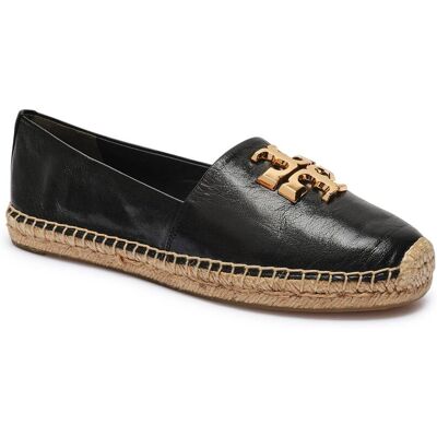TORY BURCH Skórzane espadryle ELEANOR czarny 38 TORY BURCH Skórzane espadryle ELEANOR czarny 38