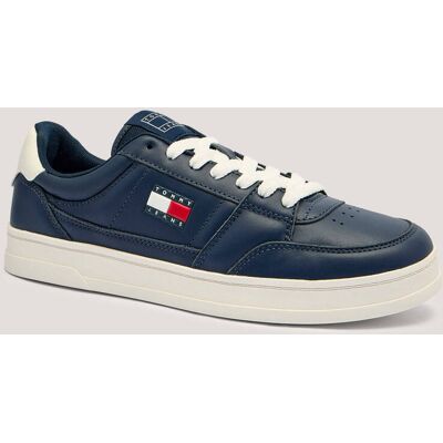 Tommy Jeans Skórzane sneakersy GREENWICH NEW granatowy 41 Tommy Jeans Skórzane sneakersy GREENWICH NEW granatowy 41