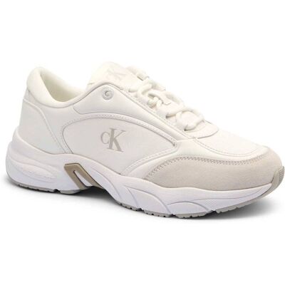 Calvin Klein Jeans Sneakersy RETRO biały 36 Calvin Klein Jeans Sneakersy RETRO biały 36