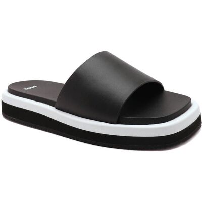 Boss BLACK Klapki Allie Slide-FL czarny 41 Boss BLACK Klapki Allie Slide-FL czarny 41