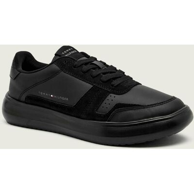 Tommy Hilfiger Skórzane sneakersy MODERN LIGHTCUP czarny 43 Tommy Hilfiger Skórzane sneakersy MODERN LIGHTCUP czarny 43