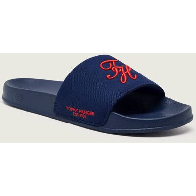 Tommy Hilfiger Klapki granatowy 45 Tommy Hilfiger Klapki granatowy 45