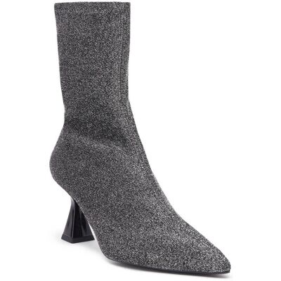 HUGO Botki Rebecca_Bootie70_LX srebrny 42 HUGO Botki Rebecca_Bootie70_LX srebrny 42