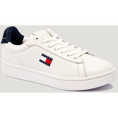 Tommy Jeans Skórzane sneakersy ARCHIVE ''98 biały 42 Tommy Jeans Skórzane sneakersy ARCHIVE ''98 biały 42