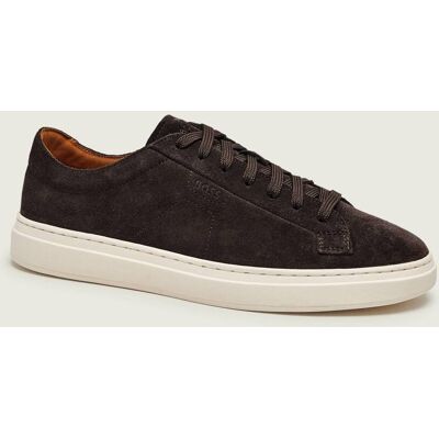 Boss BLACK Sneakersy Kieran_Tenn_wcsd zamsz brązowy 42 Boss BLACK Sneakersy Kieran_Tenn_wcsd zamsz brązowy 42