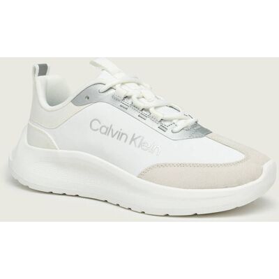 Calvin Klein Sneakersy LIGHT EVA RUNNER zamsz biały 41 Calvin Klein Sneakersy LIGHT EVA RUNNER zamsz biały 41