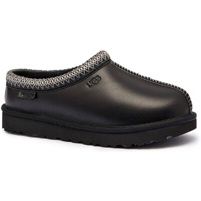 UGG Skórzane mule W TASMAN LTHR REGEN z dodatkiem wełny czarny 37 UGG Skórzane mule W TASMAN LTHR REGEN z dodatkiem wełny czarny 37