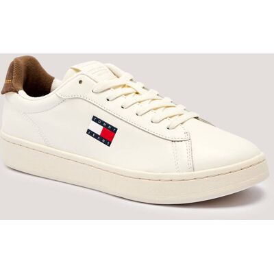 Tommy Jeans Skórzane sneakersy ARCHIVE ''''98 kremowy 42 Tommy Jeans Skórzane sneakersy ARCHIVE ''''98 kremowy 42