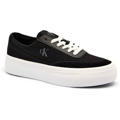 Calvin Klein Jeans Sneakersy zamsz czarny 41 Calvin Klein Jeans Sneakersy zamsz czarny 41
