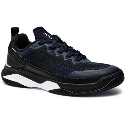 Boss BLACK Sneakersy Courtstride_Tenn_me granatowy 45 Boss BLACK Sneakersy Courtstride_Tenn_me granatowy 45