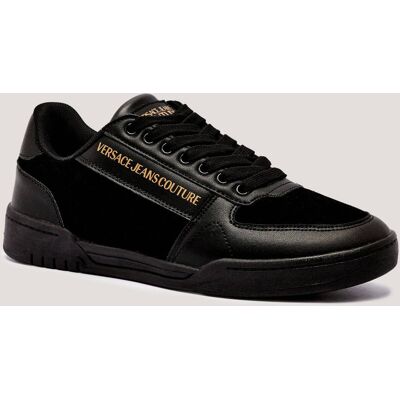Versace Jeans Couture Skórzane sneakersy FONDO BROOKLYN DIS. SD4 czarny 40 Versace Jeans Couture Skórzane sneakersy FONDO BROOKLYN DIS. SD4 czarny 40