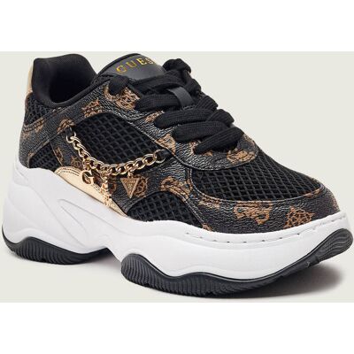Guess Sneakersy HARPAA brązowy 40 Guess Sneakersy HARPAA brązowy 40