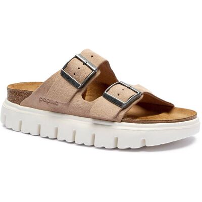 Birkenstock Klapki Arizona Birkenstock x Papillio zamsz narrow fit piaskowy 37 Birkenstock Klapki Arizona Birkenstock x Papillio zamsz narrow fit piaskowy 37