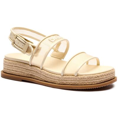 DKNY Sandały BERNAE ecru 36 DKNY Sandały BERNAE ecru 36