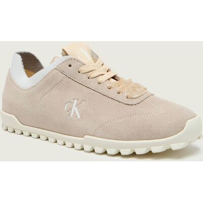 Calvin Klein Sneakersy zamsz beżowy 36 Calvin Klein Sneakersy zamsz beżowy 36