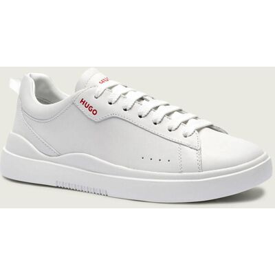 HUGO Skórzane sneakersy Blake_Tenn_ltW_N biały 36 HUGO Skórzane sneakersy Blake_Tenn_ltW_N biały 36