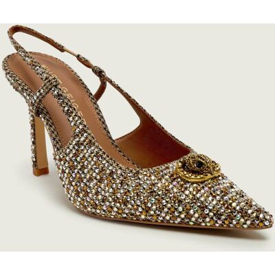 Kurt Geiger Szpilki CHELSEA POINT beżowy 36 Kurt Geiger Szpilki CHELSEA POINT beżowy 36