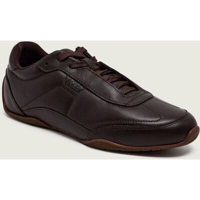 Boss BLACK Skórzane sneakersy Jaylen_Lowp_lt brązowy 42 Boss BLACK Skórzane sneakersy Jaylen_Lowp_lt brązowy 42