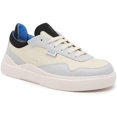 HUGO Skórzane sneakersy Blake_Tenn_tbna beżowy 43 HUGO Skórzane sneakersy Blake_Tenn_tbna beżowy 43